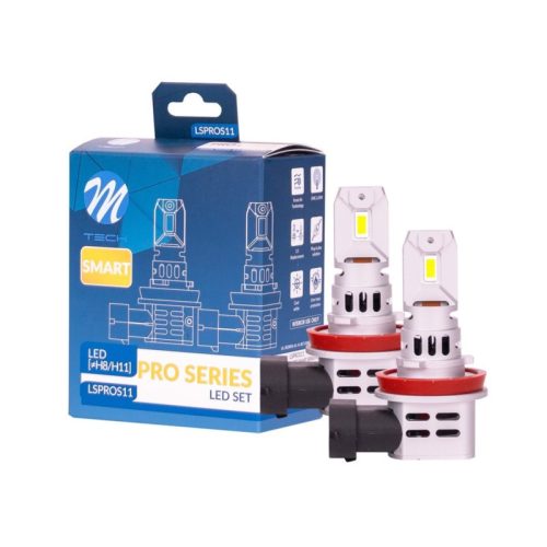 M-Tech Pro Series H8/H11 LED fényszóró - 12V 6000K - párban