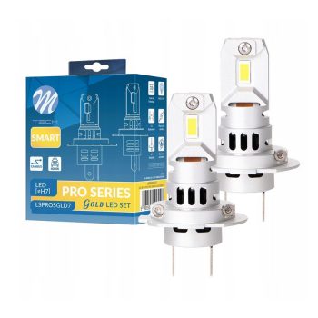   M-Tech Pro Series Gold H7 LED fényszóró - 12V 4000K - párban