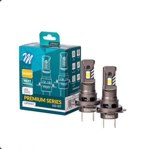 M-Tech Smart Premium Series H7 LED fényszóró - 12V - párban