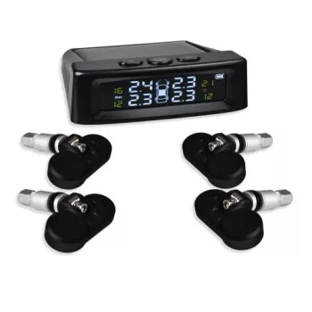   M-Tech Guminyomás és hőmérséklet ellenőrző rendszer TPMS
