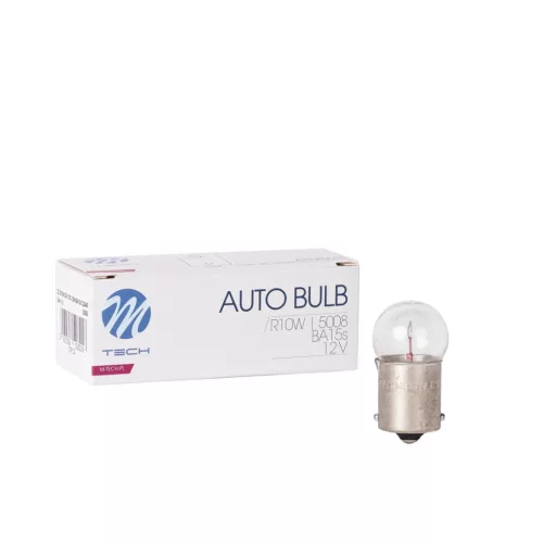M-Tech halogén izzó - BA15s G18 - 12V/10W