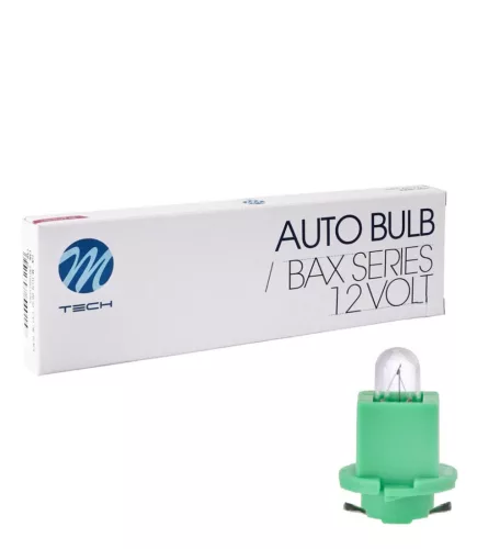 M-Tech ESBR BAX green halogén izzó 12V - 1,2W - 1db