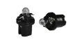 M-Tech halogén izzó - 12V/1,2W- B8.5D - fekete