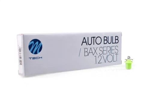 M-Tech B8,5d BAX black halogén izzó 12V - 2W - 1db