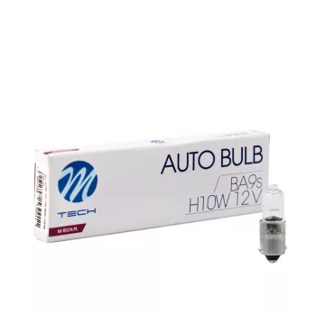 M-Tech halogén izzó - 10W H10W BA9S - 12V - 1db