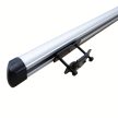 Tetőcsomagtartó, tetőkorlátos autókra - alumínium - 135cm