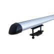 Tetőcsomagtartó, tetőkorlátos autókra - alumínium - 135cm