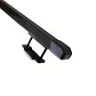Tetőcsomagtartó, tetőkorlátos autókra - fém - fekete - 135cm