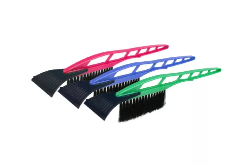 Műanyag kefés jégkaparó - 45cm