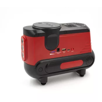   Indításrásegítő akkumulátor, kompresszorral - 89800mAh 12V