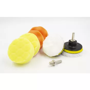 Polírozó szett fúróba - 8db-os