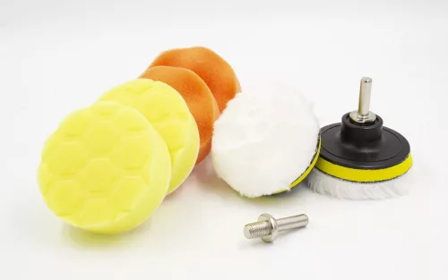 Polírozó szett fúróba - 8db-os