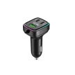 GC05C 61W szivargyújtós töltő - USB + 2X USB C, feszültségmérővel
