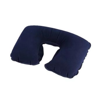 Felfújható nyaktámasztó párna - sötétkék