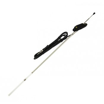 Nero di alta qualità/Bianche Corte Autoradio Auto Antenne Antenna Mast  aerea Antenna for Fiat 500 51910790 52019353 (Color : Black) : :  Auto e Moto