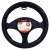 Maxspeed Sport 4 kormányvédő, műbőr, 37-39cm, fekete színű
