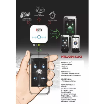 Ikey központi modul - telefonos applikációval