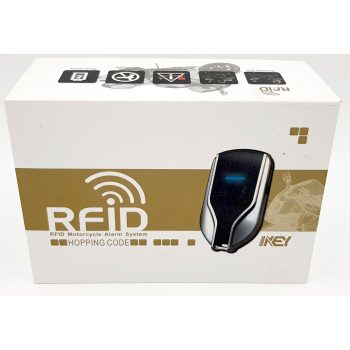 Riasztó motorkerékpárokhoz, közelítőkártyás