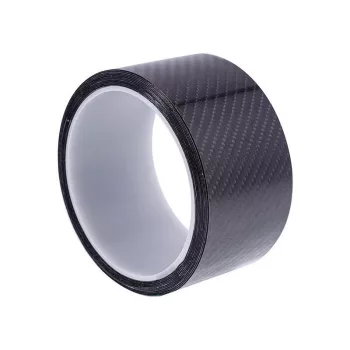 Carbon/fekete öntapadós díszcsík - 7cmx5m