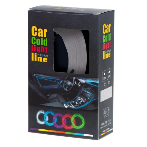 MaxSpeed LED csík, belső világítás - piros - 5m - 12V