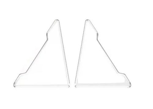 Ajtó sarokvédő - öntapadós - átlátszó - pár