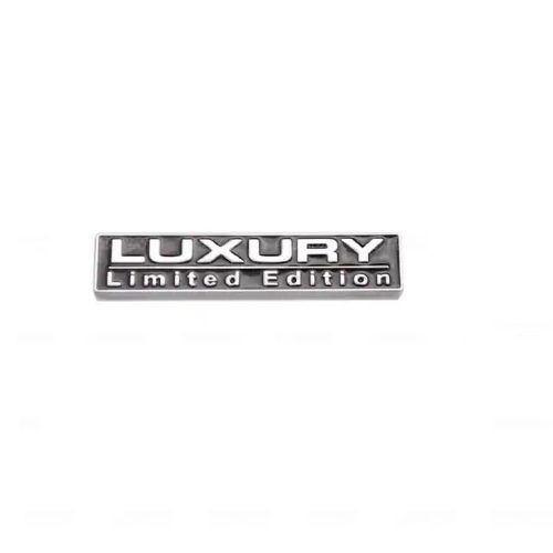 3D fém Luxury Limited Edition matrica
