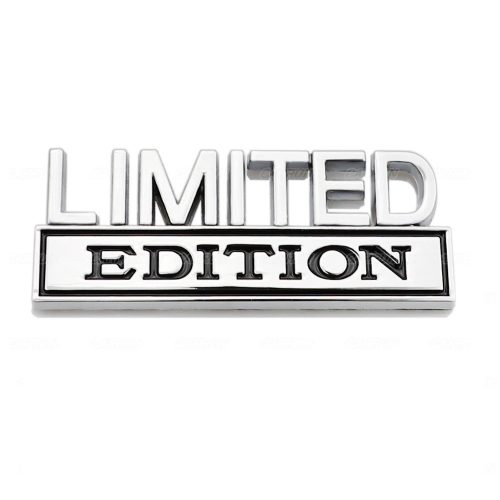 3D fém Limited Edition matrica