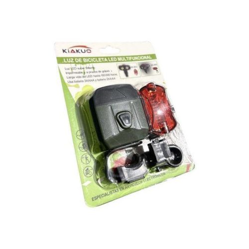 KIAKUO LED-es kerékpár lámpa szett