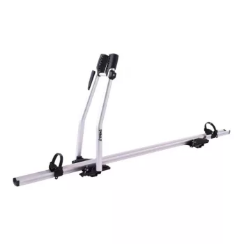   Alu kerépártartó, kerékpárszállító tetőre - zárható