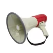 Sziréna/megafon - fehér/piros - 25W