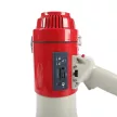 Sziréna/megafon - fehér/piros - 25W