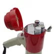 Sziréna/megafon - fehér/piros - 25W