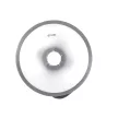 Sziréna/megafon - fehér/piros - 50W