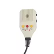 Sziréna/megafon - fehér/piros - 50W