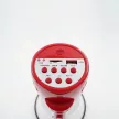 Sziréna/megafon - fehér/piros - 10W