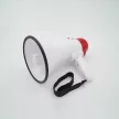 Sziréna/megafon - fehér/piros - 10W