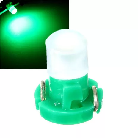 Műszerfal izzó -T4.2 Cob Led - zöld - 1db