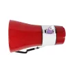 Sziréna/megafon - fehér/piros - 5W