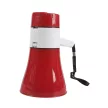 Sziréna/megafon - fehér/piros - 5W