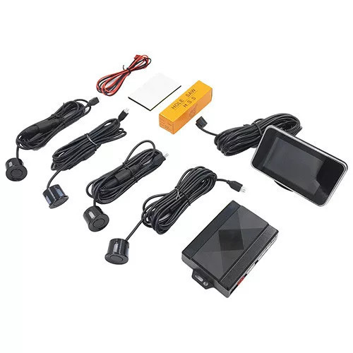 Tolatóradar 4 szenzoros, 3"-os TFT kijelzővel