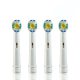 4 db-os 3D-s fogkefe fej, Oral-B elektromos fogkeféhez - 18P