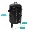 BBQ smoker faszenes grill