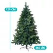 3D műfenyő fém talppal - 120cm