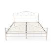 Fém ágykeret ajándék ágyráccsal 140x200cm, fehér