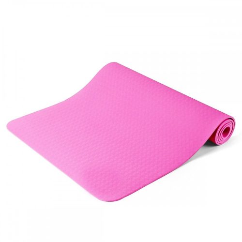 Jóga matrac ajándék táskával - rózsaszín