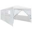 Party sátor fehér színben - 3X6m