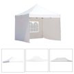 Pavilon tetőponyva, fehér - 2,9x2,9m