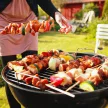 Kerti faszenes gömbgrill