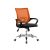 Karfás irodai forgószék - narancssárga