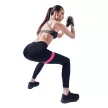 Fitnesz gumiszalag szett - rózsaszín - 5 db-os